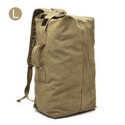 men's canvas travel backpack, view 12 - MRSLM