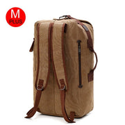 men's canvas travel backpack, view 16 - MRSLM