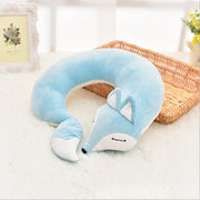 Fox shaped plush travel pillow, view 18 - MRSLM