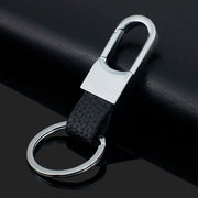 men's classic leather keychain, view 5 - MRSLM