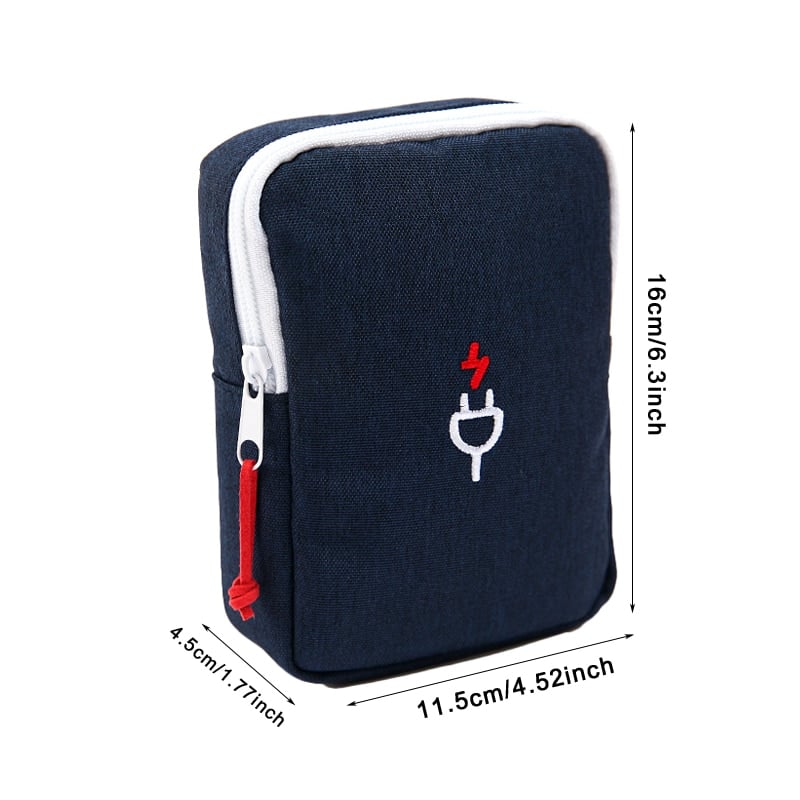 Portable travel gadget storage bag, view 28 - MRSLM