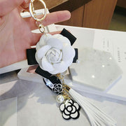 leather rose keychain, view 8 - MRSLM