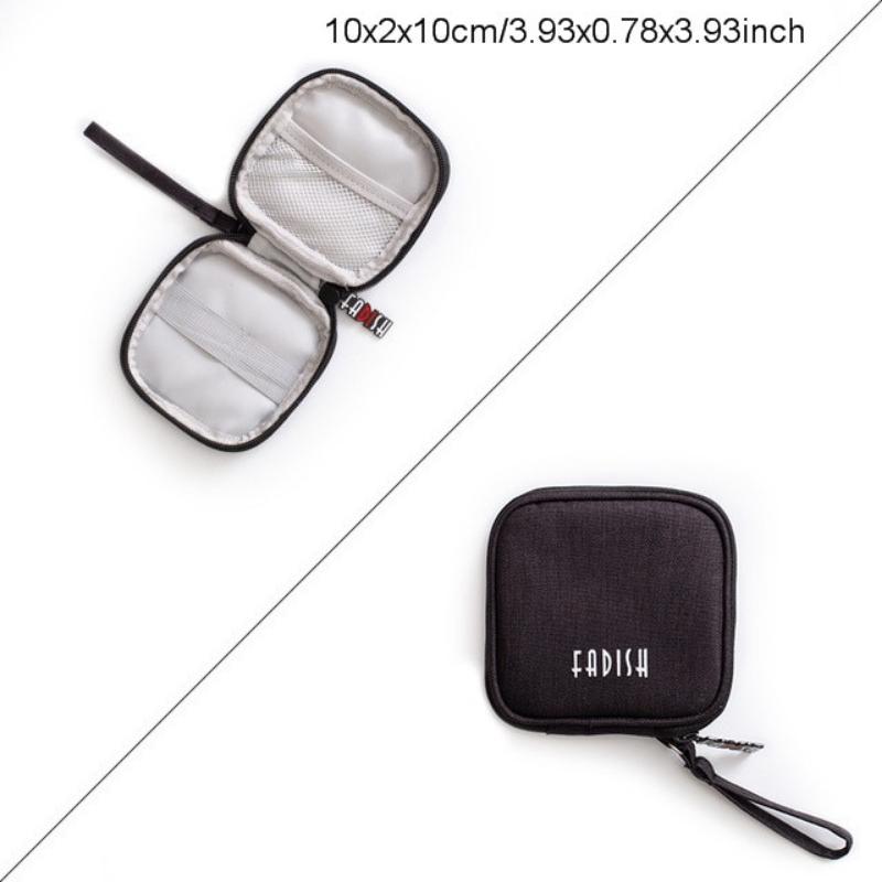 Portable travel gadget storage bag, view 4 - MRSLM