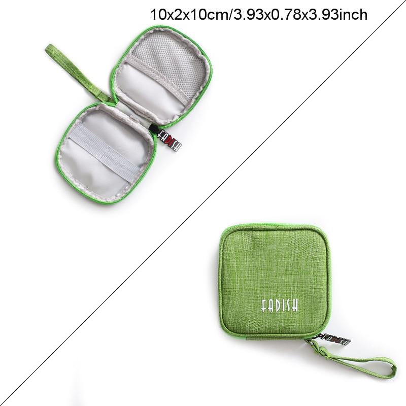 Portable travel gadget storage bag, view 10 - MRSLM