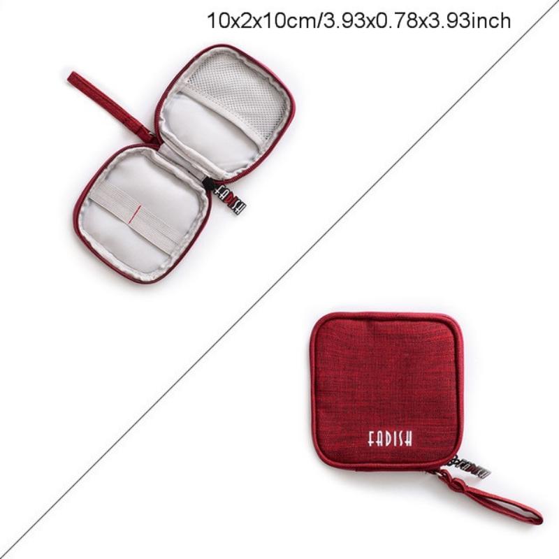 Portable travel gadget storage bag, view 12 - MRSLM