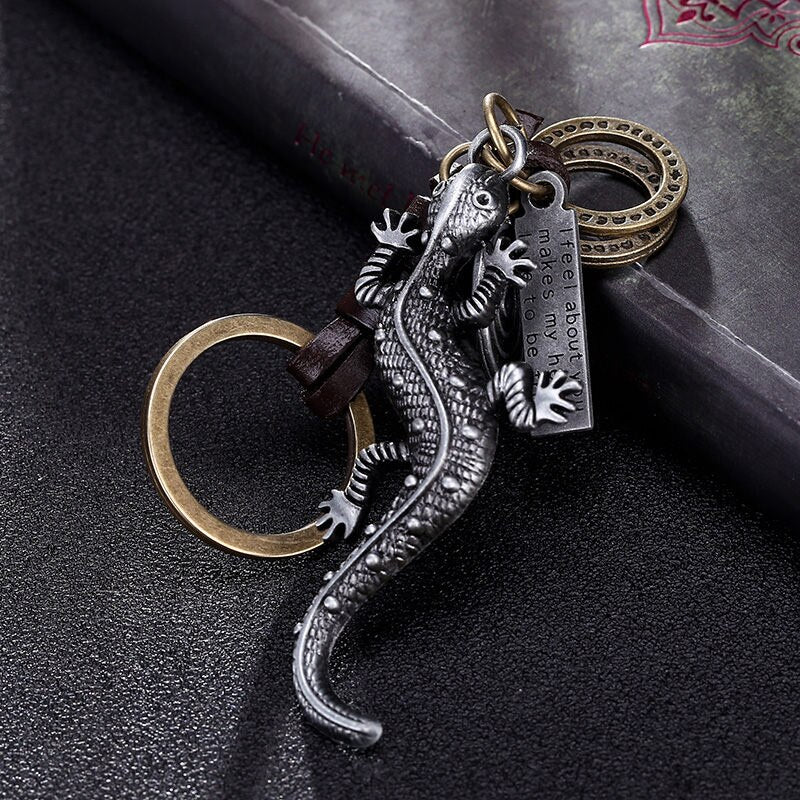 charm key chain, view 5 - MRSLM