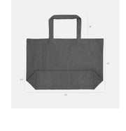cotton and linen shopping bag, view 7 - MRSLM