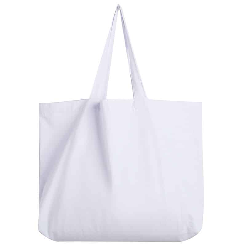 cotton and linen shopping bag, view 4 - MRSLM