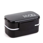 large capacity double layer plastic lunch box, view 6 - MRSLM