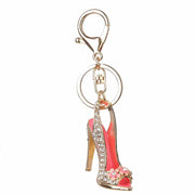 crystal high heel keychain, view 3 - MRSLM