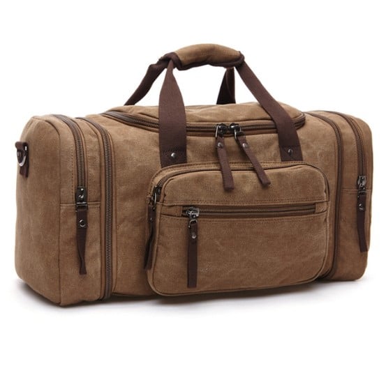 canvas large travel bag, view 8 - MRSLM