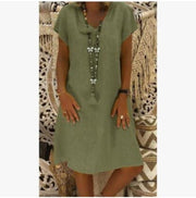 women's summer loose dress, view 5 - MRSLM