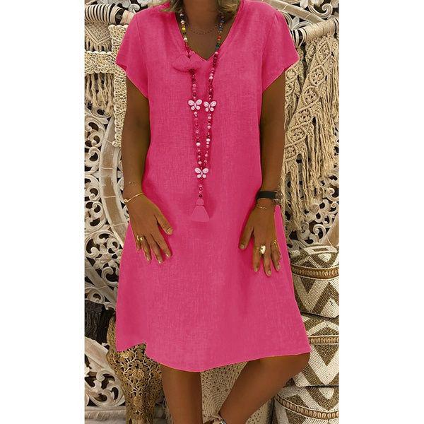 women's summer loose dress, view 6 - MRSLM