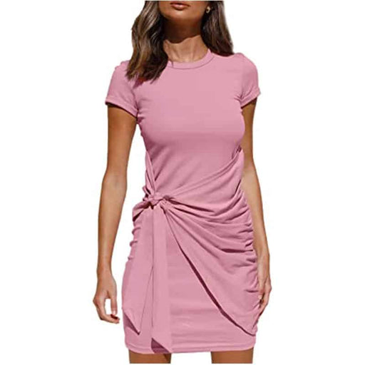 wrap ruched dress - MRSLM