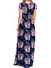 long floral dress, view 8 - MRSLM