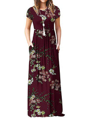 long floral dress, view 4 - MRSLM
