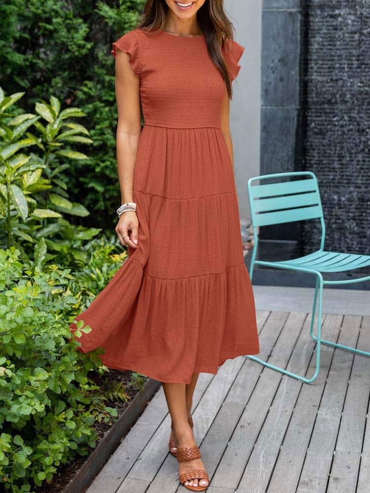 women's fashion summer long dress, view 11 - MRSLM