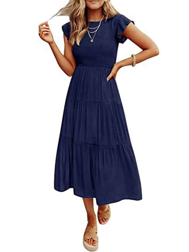 women's fashion summer long dress, view 4 - MRSLM