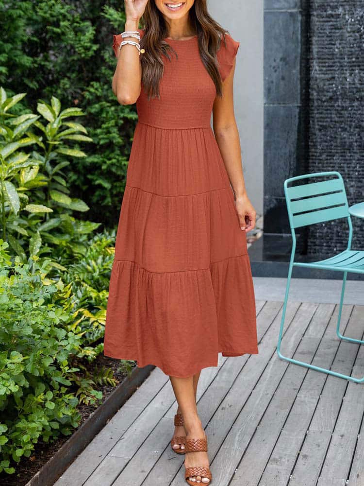 women's fashion summer long dress, view 7 - MRSLM