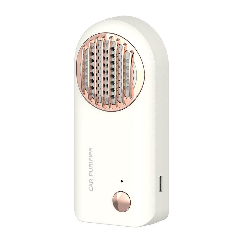 usb car air purifier with timer, view 2 - MRSLM