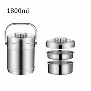 stainless steel vacuum thermo lunch box, view 3 - MRSLM