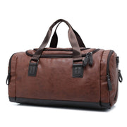 casual pu leather travel duffel bag - MRSLM