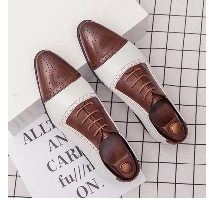 Men's brogue business shoes - MRSLM