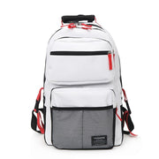 Men's contrast travel backpack, view 2 - MRSLM
