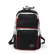 Men's contrast travel backpack, view 3 - MRSLM