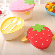 strawberry lunch box, view 5 - MRSLM