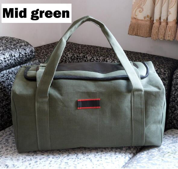 Canvas travel handbag, view 2 - MRSLM