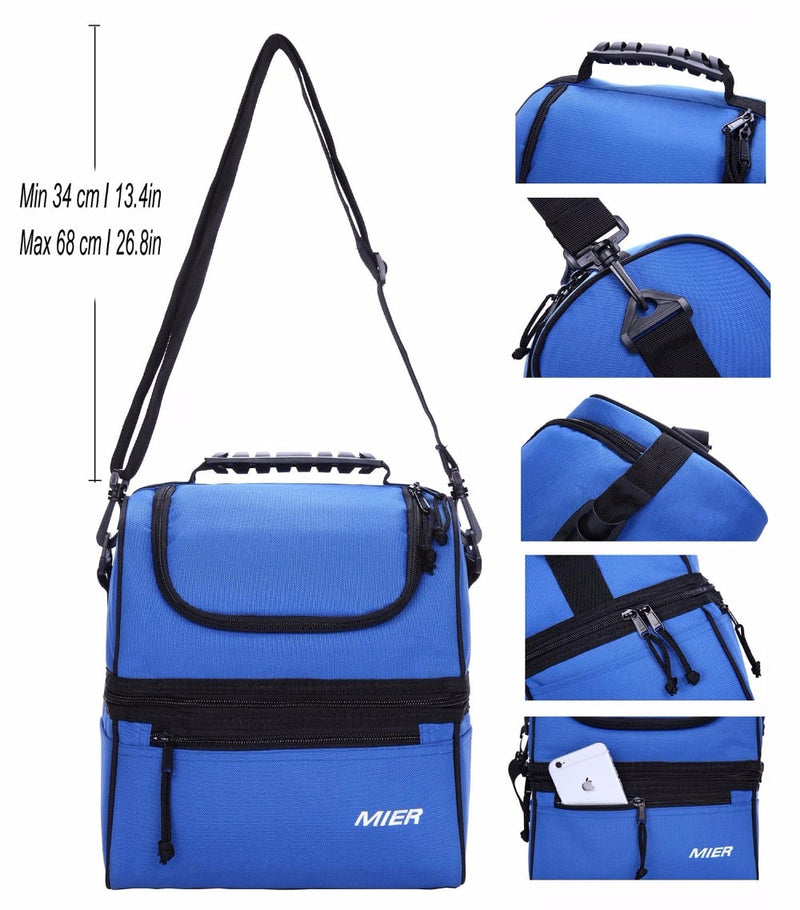 insulated lunch bag, view 7 - MRSLM