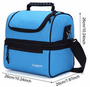 insulated lunch bag, view 4 - MRSLM