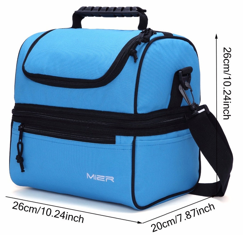 insulated lunch bag, view 4 - MRSLM