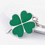 Green leaf keychain, view 4 - MRSLM
