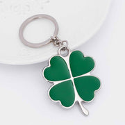 Green leaf keychain, view 5 - MRSLM