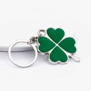Green leaf keychain, view 2 - MRSLM