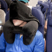 H-shaped inflatable travel pillow, view 7 - MRSLM