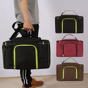 Large 3-compartment insulated lunch bag, view 9 - MRSLM