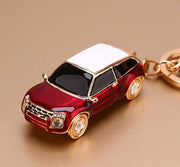 rhinestone car key chain - MRSLM