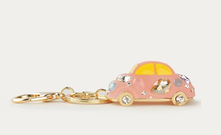 rhinestone car key chain, view 39 - MRSLM