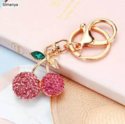 rhinestone car key chain, view 14 - MRSLM