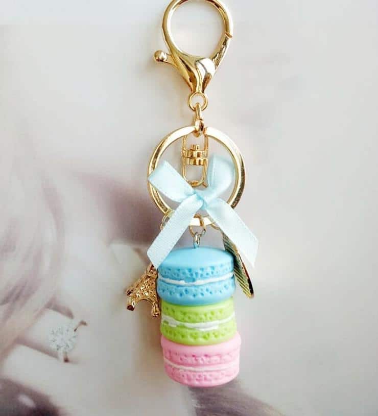 rhinestone car key chain, view 24 - MRSLM