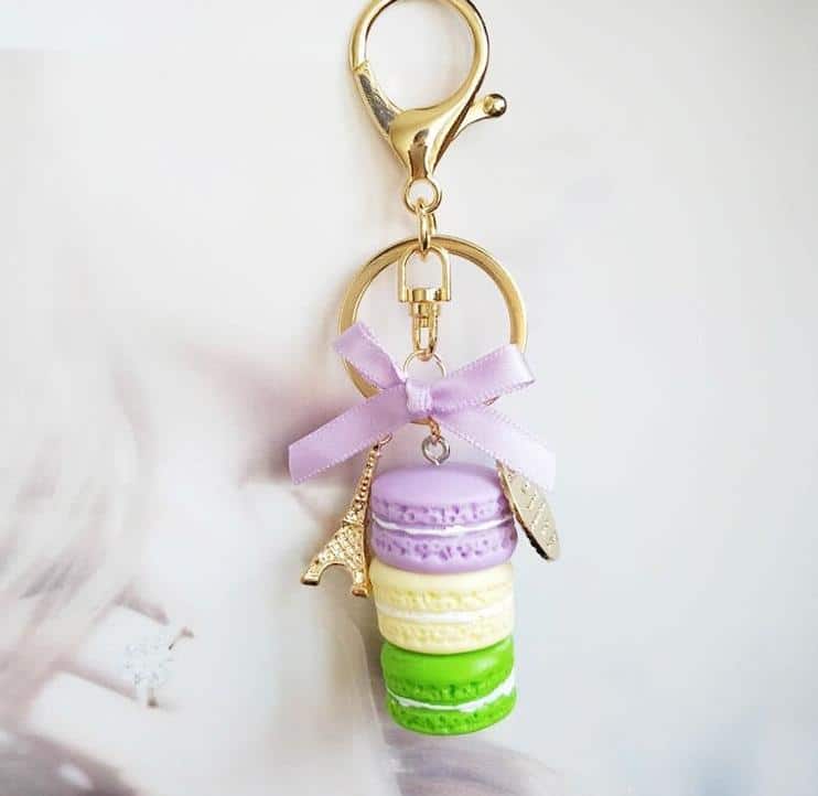 rhinestone car key chain, view 31 - MRSLM