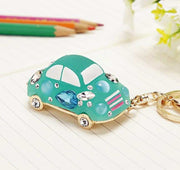 rhinestone car key chain, view 35 - MRSLM