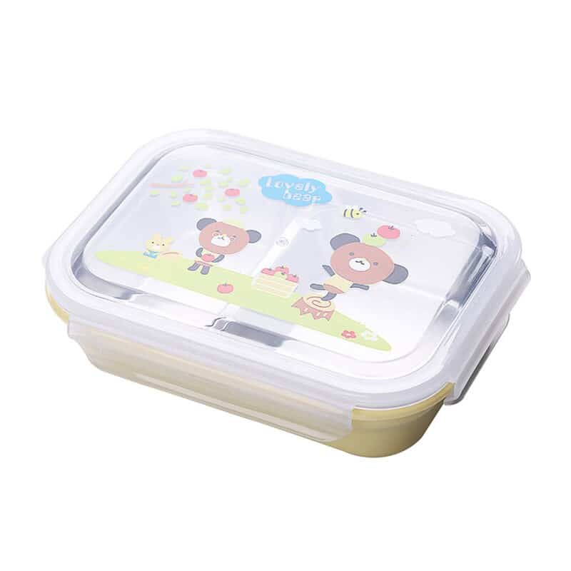 Leakproof stainless steel lunch box, view 3 - MRSLM