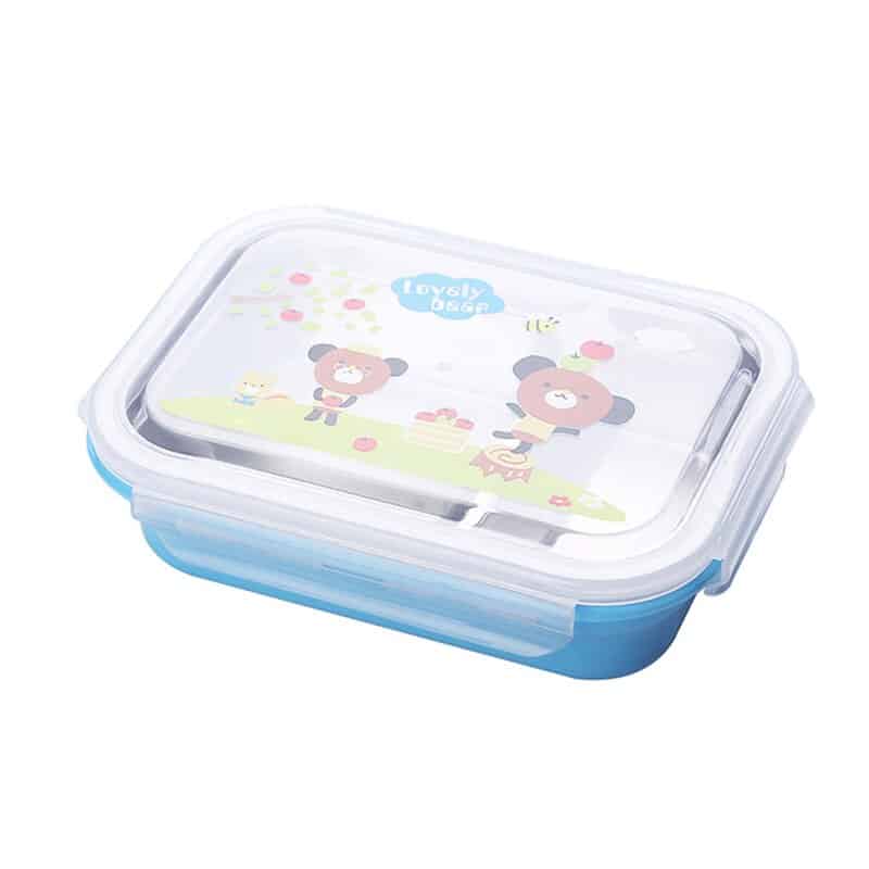 Leakproof stainless steel lunch box, view 4 - MRSLM