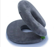 folding neck travel pillow, view 3 - MRSLM