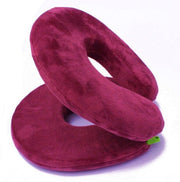 folding neck travel pillow, view 4 - MRSLM