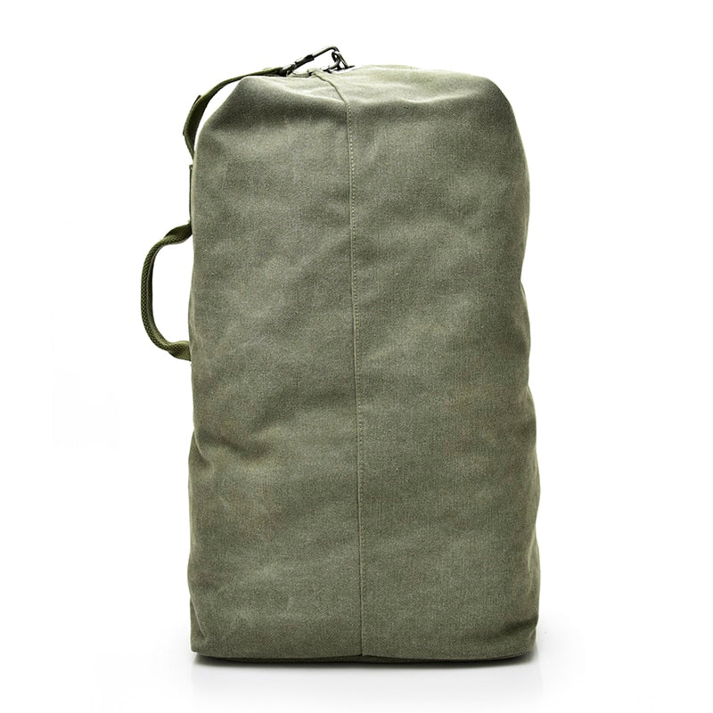 men's canvas travel backpack, view 5 - MRSLM